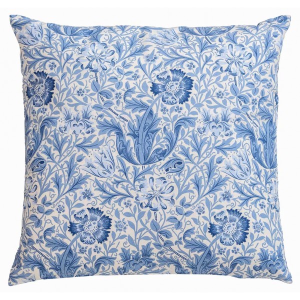 Gallery William Morris Blue Compton Square Cushions - Prices start for 2